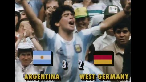 argentina 3 alemania 2 1986